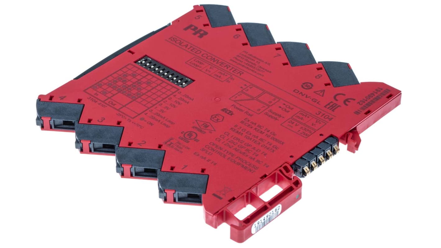 MCR-RTD-I-SP PR Electronics Programozható jelkondicionáló, 0 → 10.25 V, 0 → 20.5mA, ATEX