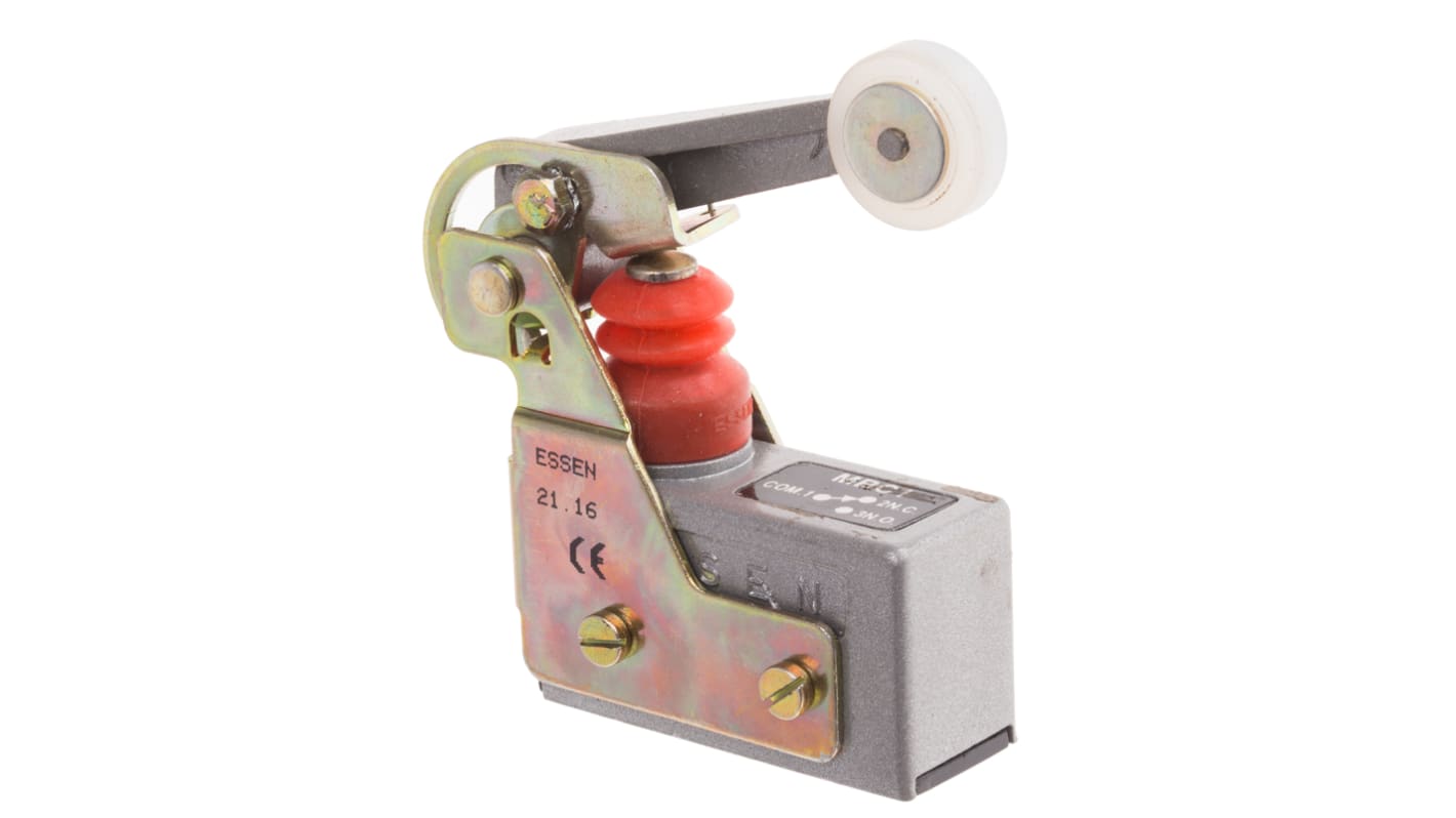 RS PRO Roller Lever Micro Switch, Screw Terminal, 15 A @ 250 V ac, SP-CO, IP54