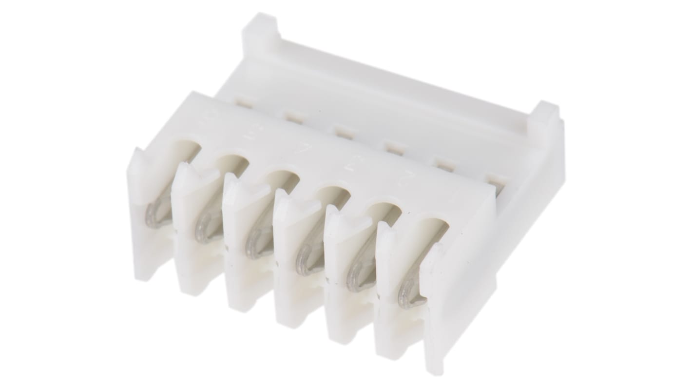 TE Connectivity 6-Way IDC Connector Socket for Cable Mount, 1-Row