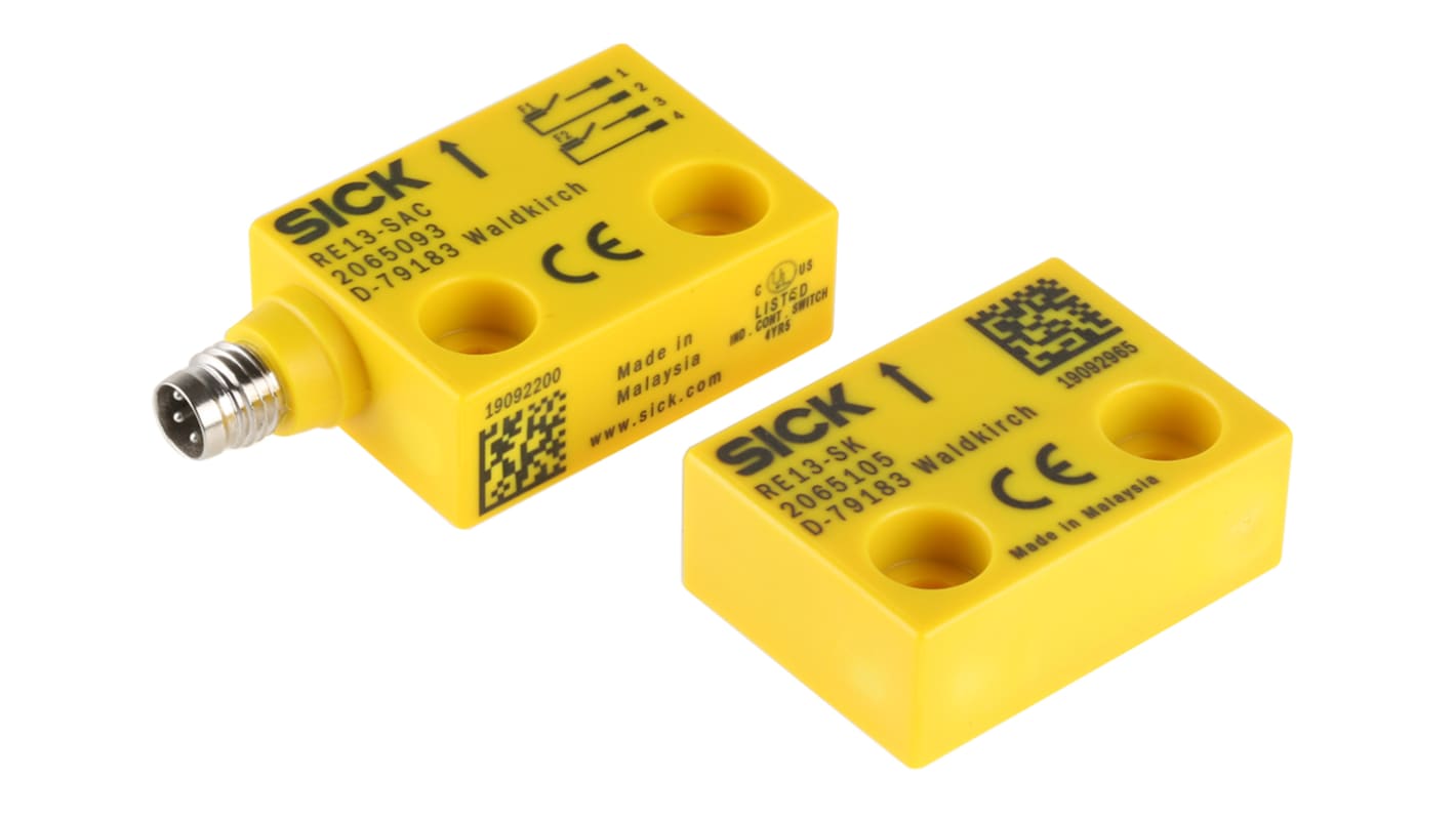 Interruttore di sicurezza senza contatto Sick RE13, 30V cc, M8