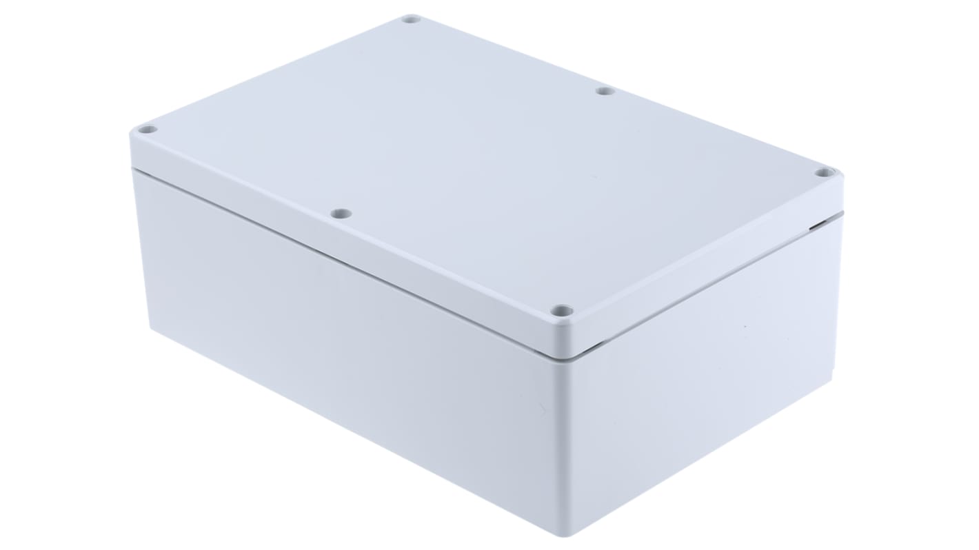 Caja Fibox de ABS Gris, 244 x 164 x 90mm, IP67