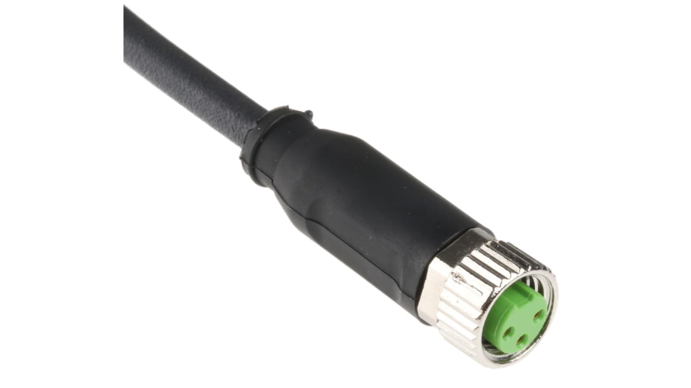 Murrelektronik Limited Straight Female 3 way M8 to 3 way Unterminated Sensor Actuator Cable, 10m