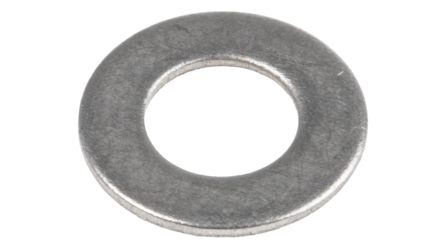 RS PRO Unterlegscheiben für M6 Schrauben Glatt A4 316 Flach-, 0.8mm x 6.4mm x 12.5mm, Edelstahl