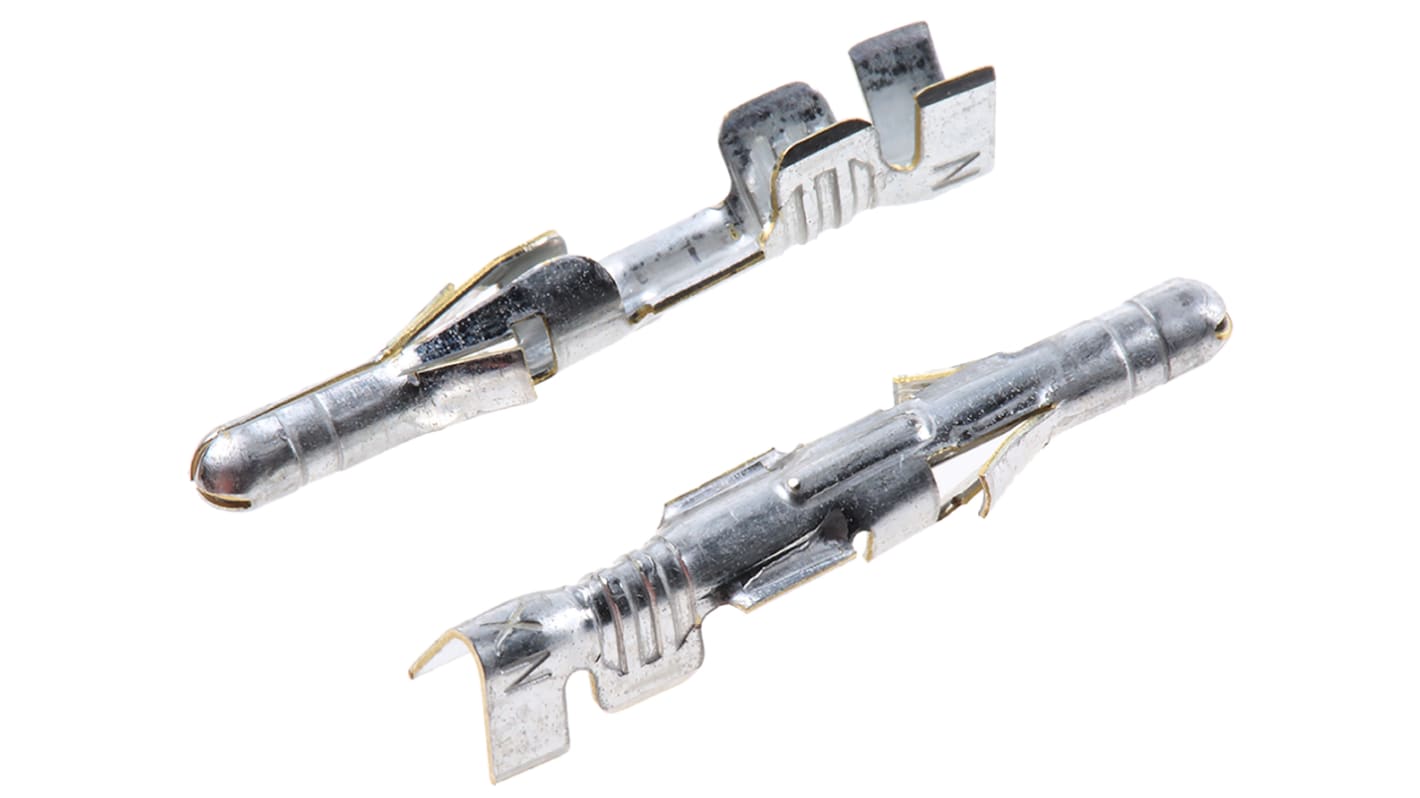 Molex STANDARD .093" Crimp-Anschlussklemme für STANDARD 0,093-Zoll-Steckverbindergehäuse, Stecker, 0.3mm² / 0.8mm²,