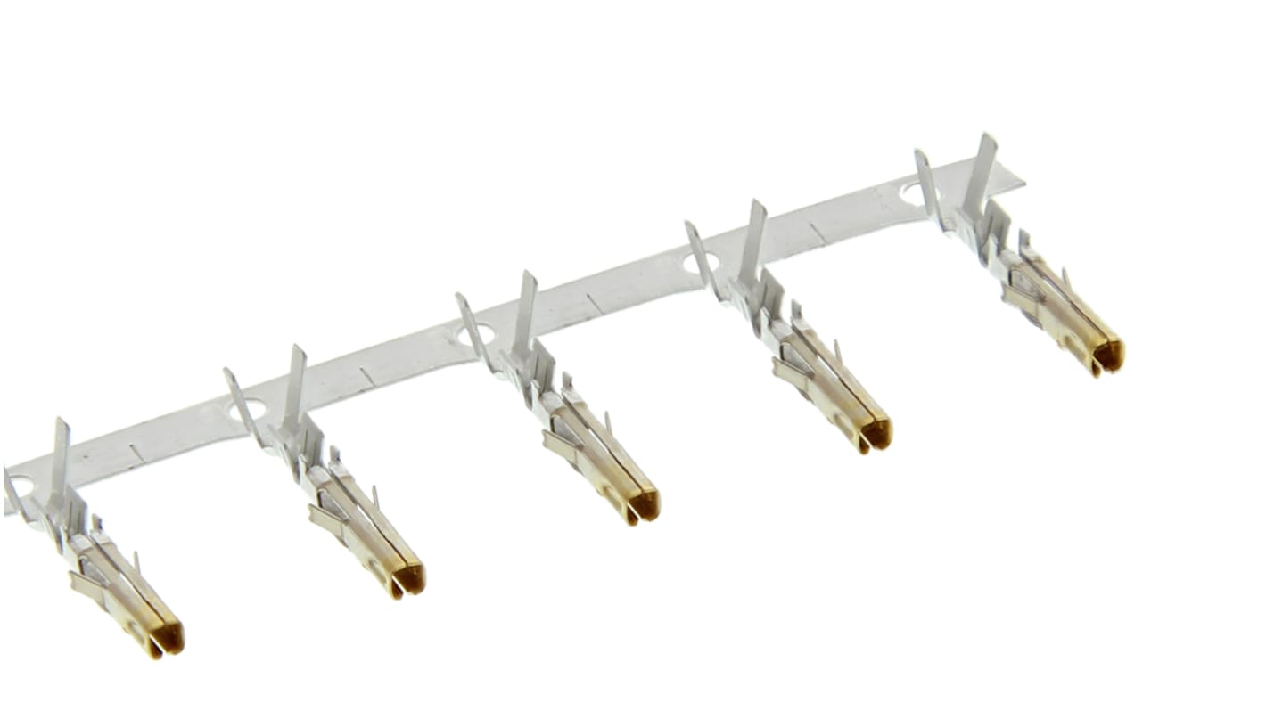 Molex Mini-Fit Plus Crimp-Anschlussklemme, für Mini-Fit TPA, Mini-Fit BMI, Mini-Fit Jr, Buchse, 0.5mm² / 0.8mm², Gold