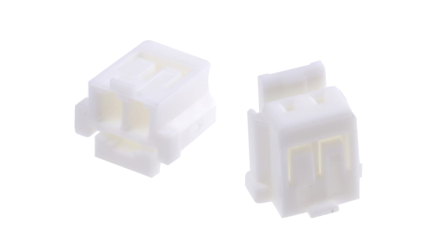 Carcasa de conector Molex 35507-0200, Serie Sherlock, paso: 2mm, 2 contactos, , 1 fila filas, Recto, Hembra, Montaje de