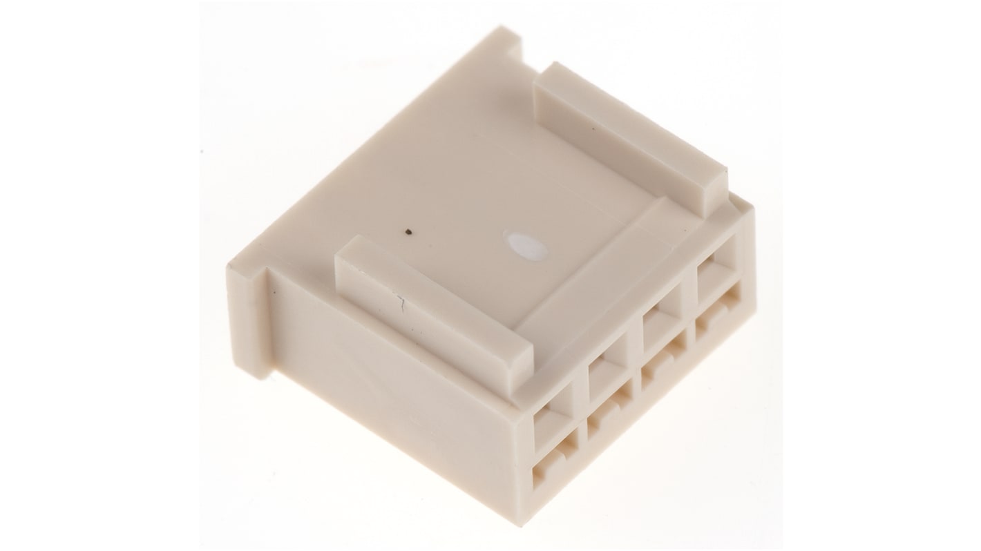 Molex Mini-Latch Steckverbindergehäuse Buchse 2.5mm, 4-polig / 1-reihig Gerade, Kabelmontage für Crimp-Anschlussklemme