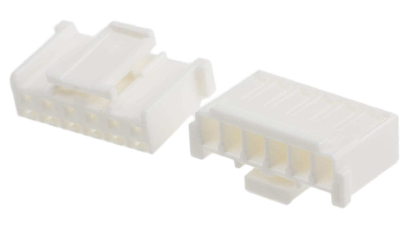 Molex 51103 Steckverbindergehäuse Buchse 2.5mm, 6-polig / 1-reihig Gerade, Kabelmontage für Crimp-Anschlussklemme