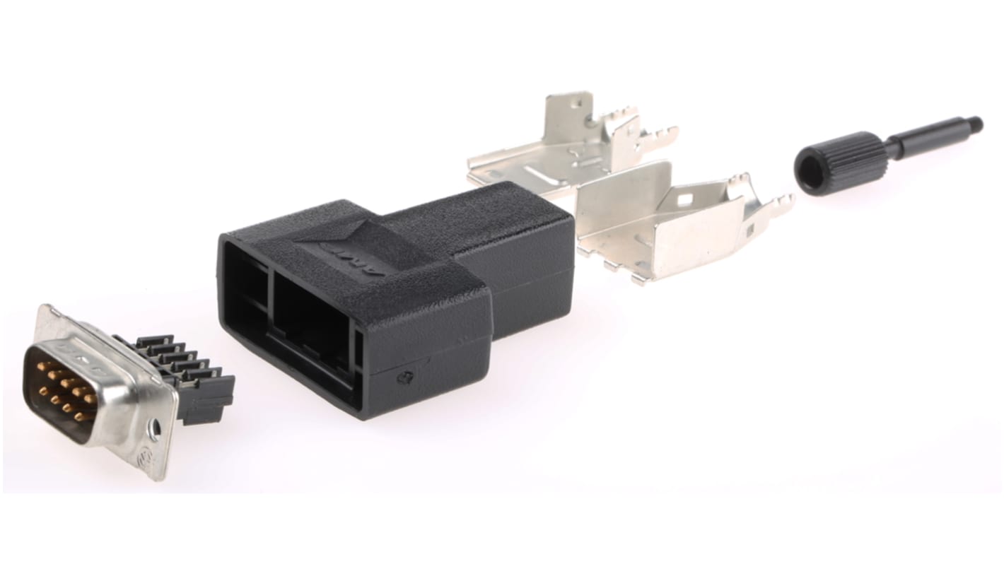 TE Connectivity Amplimite HDE-20 Sub-D Steckverbinder Stecker , 9-polig , Kabelmontage IDC