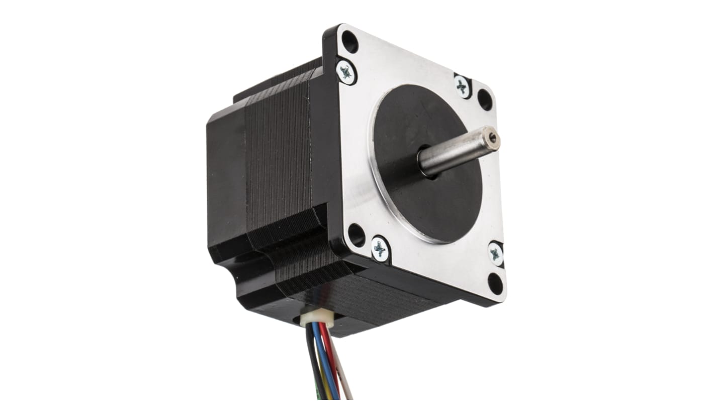 RS PRO Unipolar Bipolar, Unipolar Stepper Motor 1.8°, 0.42Nm, 5.7 V dc ...