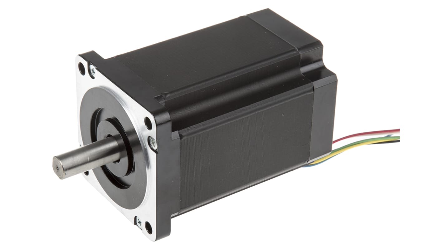 RS PRO Unipolar Bipolar, Unipolar Stepper Motor 1.8°, 6.47Nm, 7.6 V dc ...