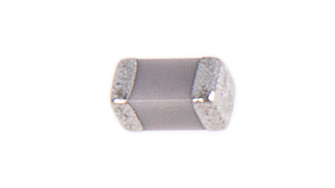 Murata 3.3nF Multilayer Ceramic Capacitor MLCC, 50V dc V, ±5% , SMD