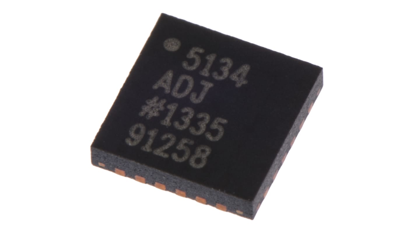 Analog Devices コンバータ, 300mA, 5.5 V, 表面実装 ADP5134ACPZ-R7