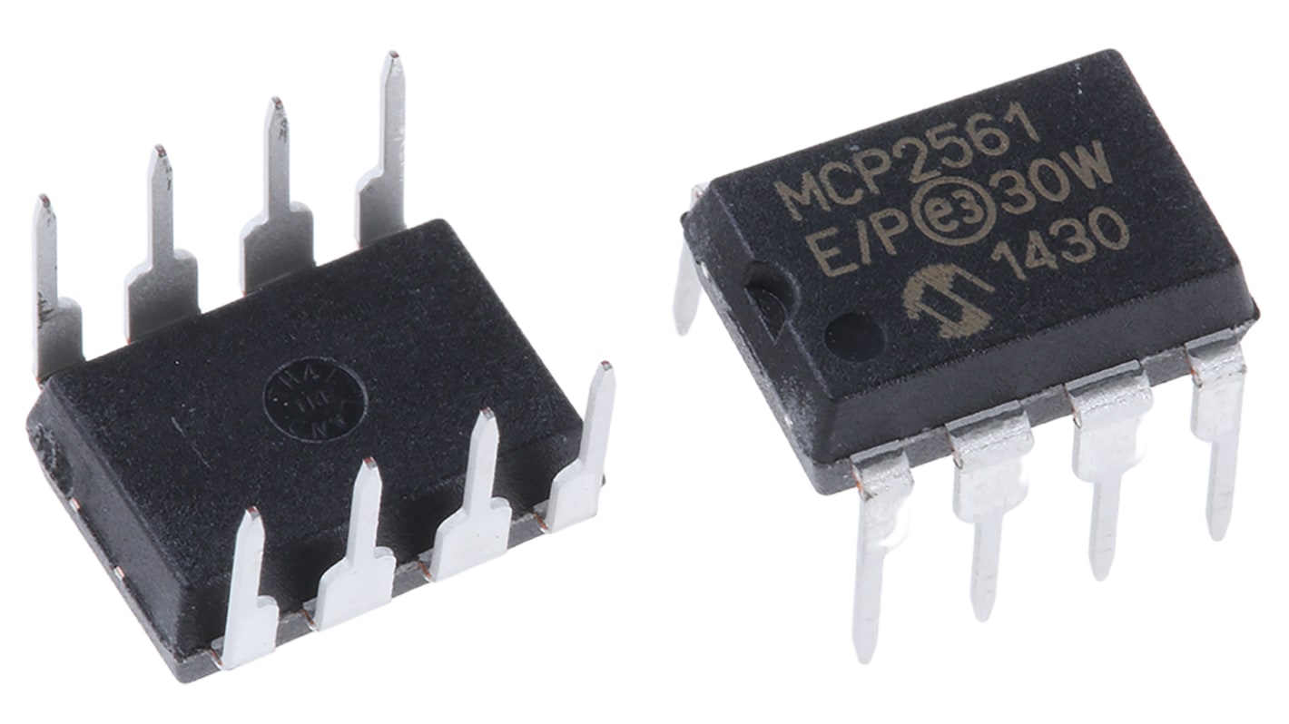 Microchip CAN-Transceiver, 1Mbit/s 1 Transceiver Gemäß IEC 61000-4-2, Standby 70 mA, PDIP 8-Pin