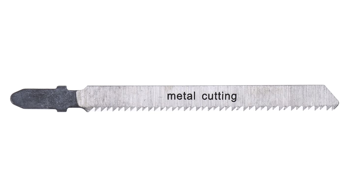 RS PRO, 14 Teeth Per Inch 75mm Cutting Length Jigsaw Blade, Pack of 5