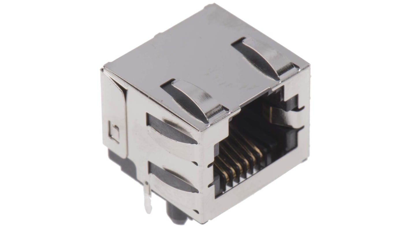 Conector RJ11 Hembra Molex serie 43860, de 6P6C vías