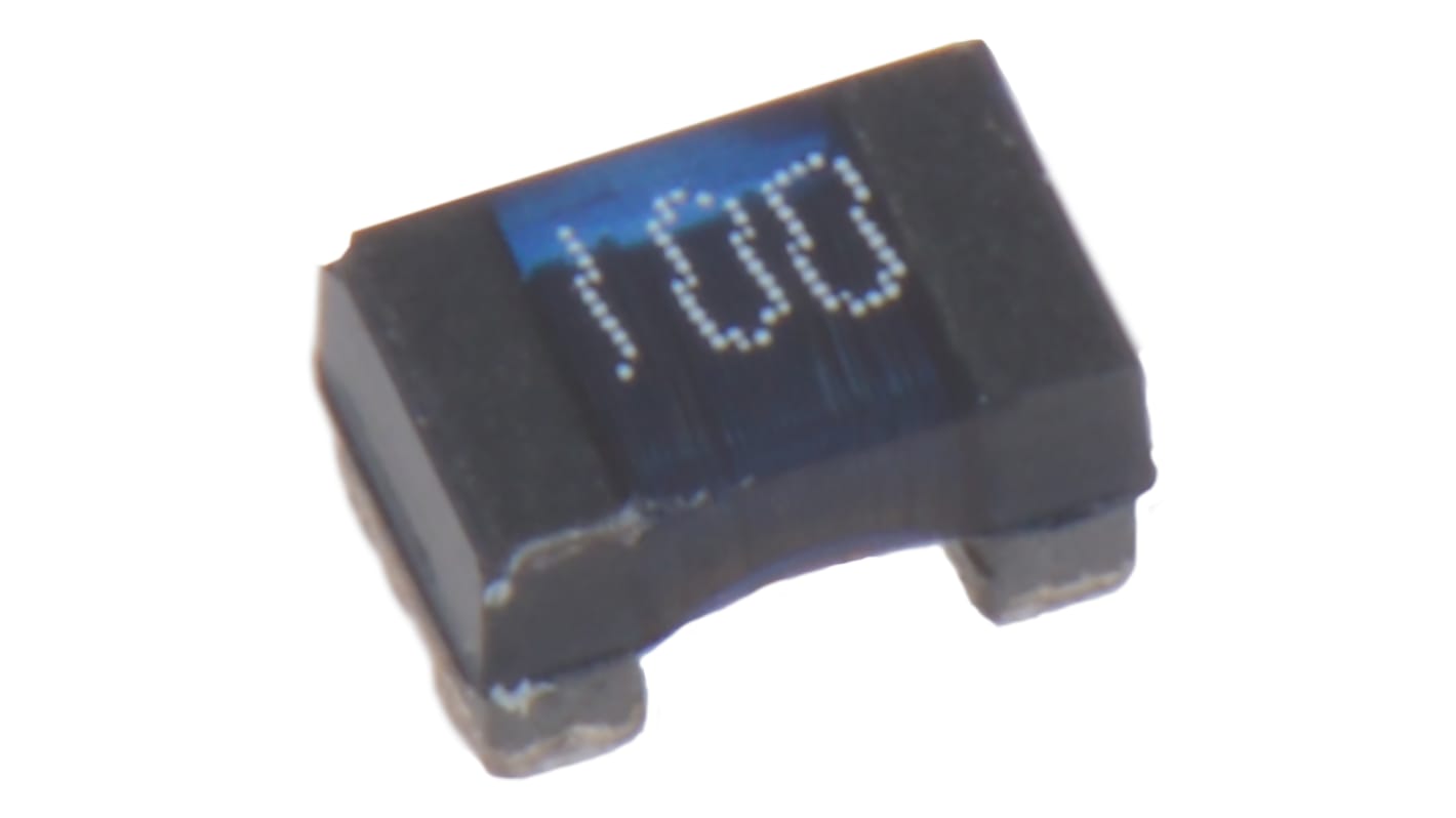 Wurth Elektronik 表面実装インダクタ, 10 μH, 80mA, 2 x 1.25 x 1.2mm, 744760410A