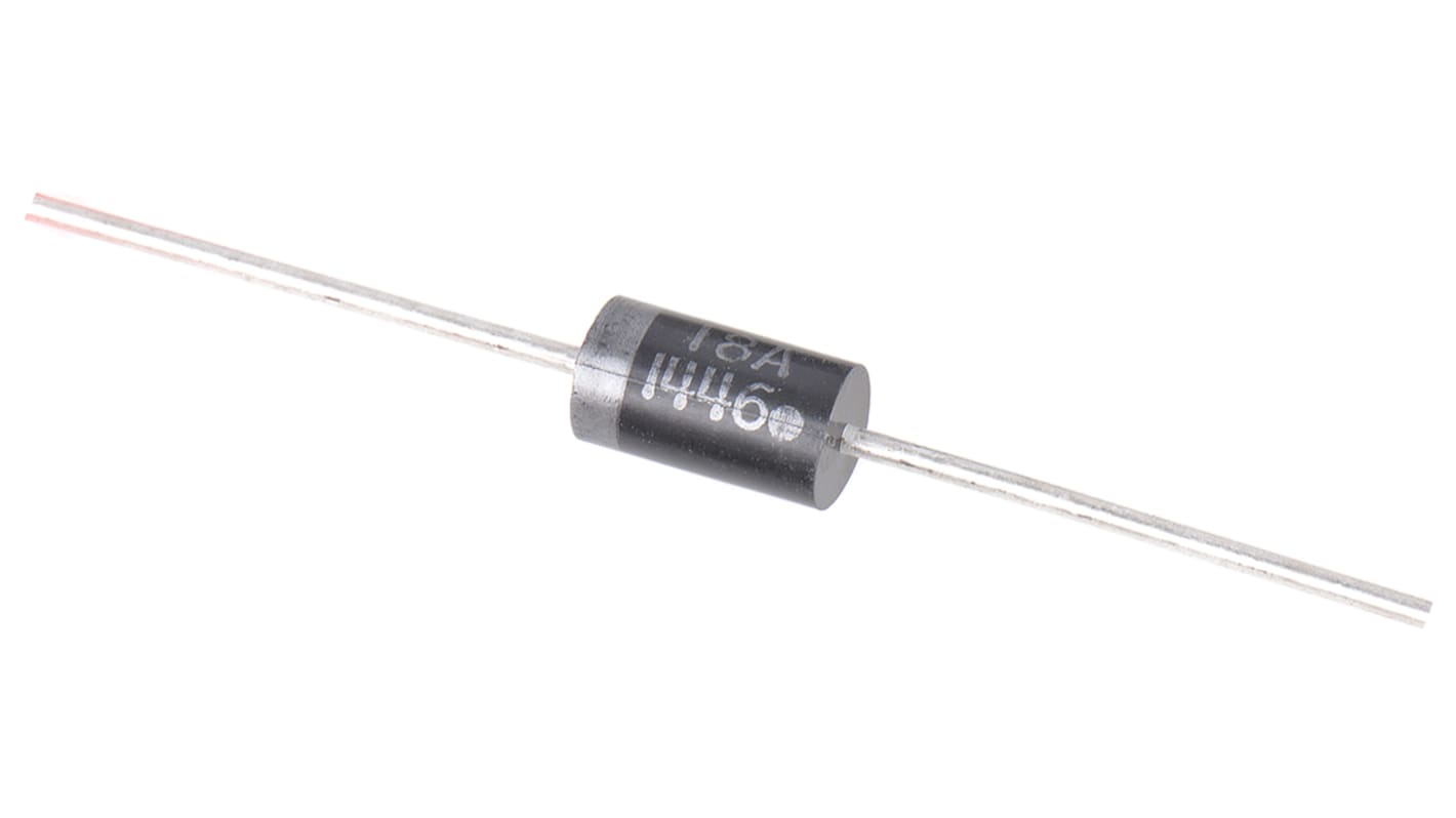 Littelfuse 1.5KE18ARL4G, Uni-Directional TVS Diode, 1500W, 2-Pin Case 41A