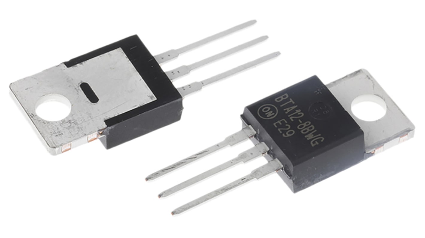 BTA12 800BW3G Littelfuse Through Hole 3 pin TRIAC 800V Gate 