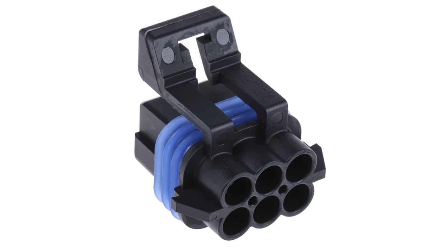 Delphi, Metri-Pack 150 Automotive Connector Socket 6 Way, Crimp Termination