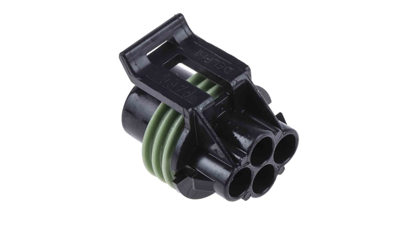 Delphi, Metri-Pack 150 Automotive Connector Socket 4 Way, Crimp Termination