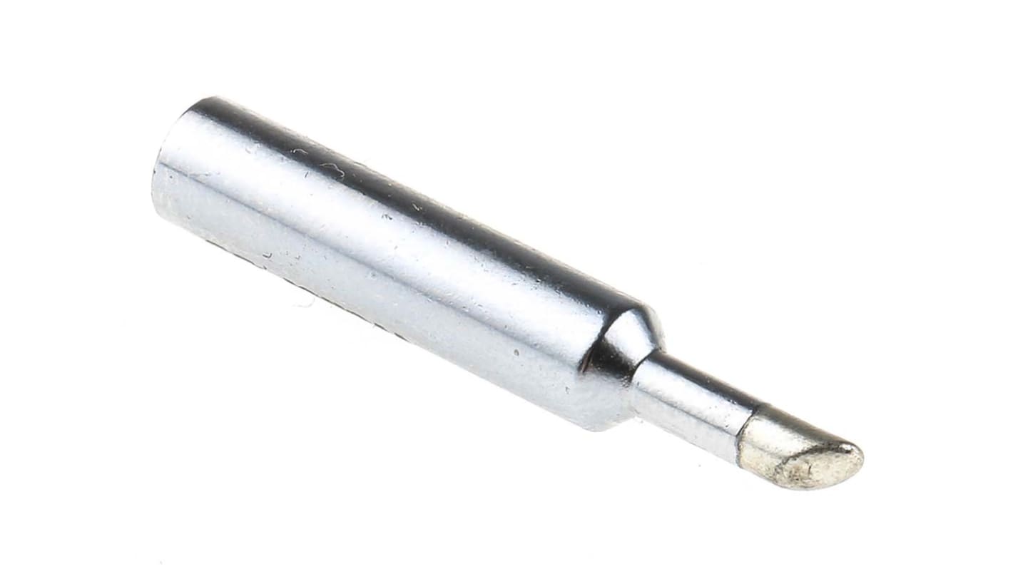 Weller XNT BB 2.4 mm Straight Hoof Soldering Iron Tip for use with WP 65, WTP 90, WXP 65, WXP 90