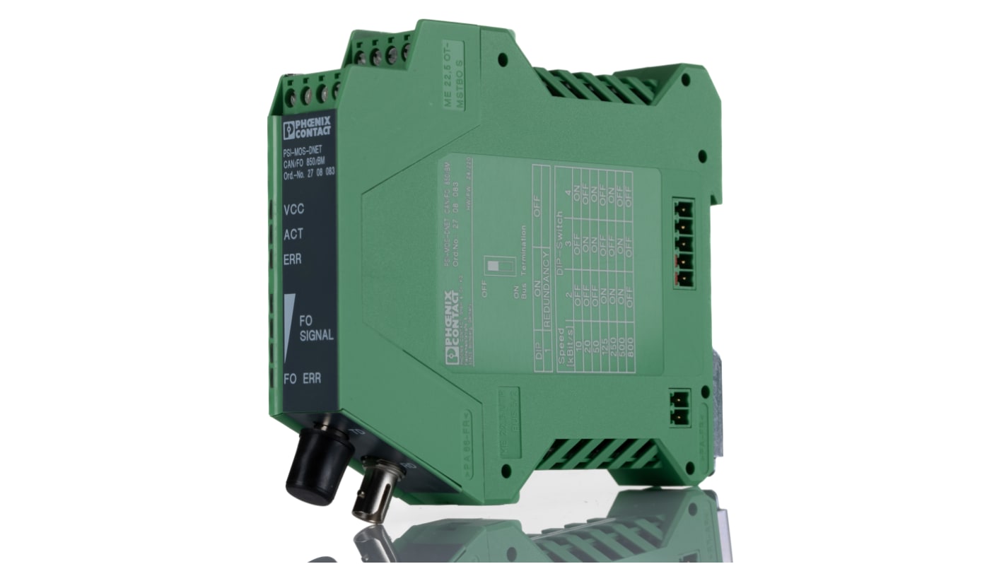 Phoenix Contact MINI MCR-SL-U-U-SP Series Signal Conditioner, Current, Voltage Output, 10 → 30V dc Supply