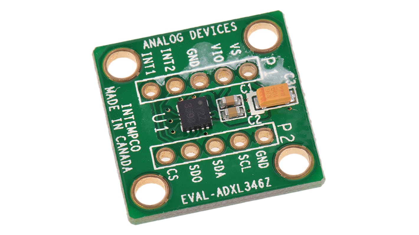 Placa de evaluación Sensor de temperatura Analog Devices - EVAL-ADXL346Z