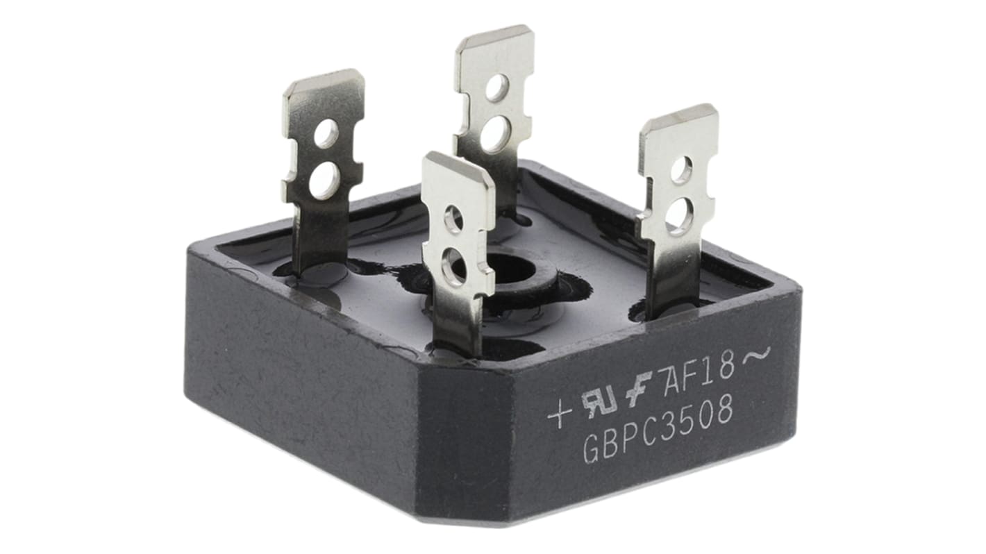 GBPC3508 | onsemi Bridge Rectifier, 35A, 800V, 4-Pin | RS