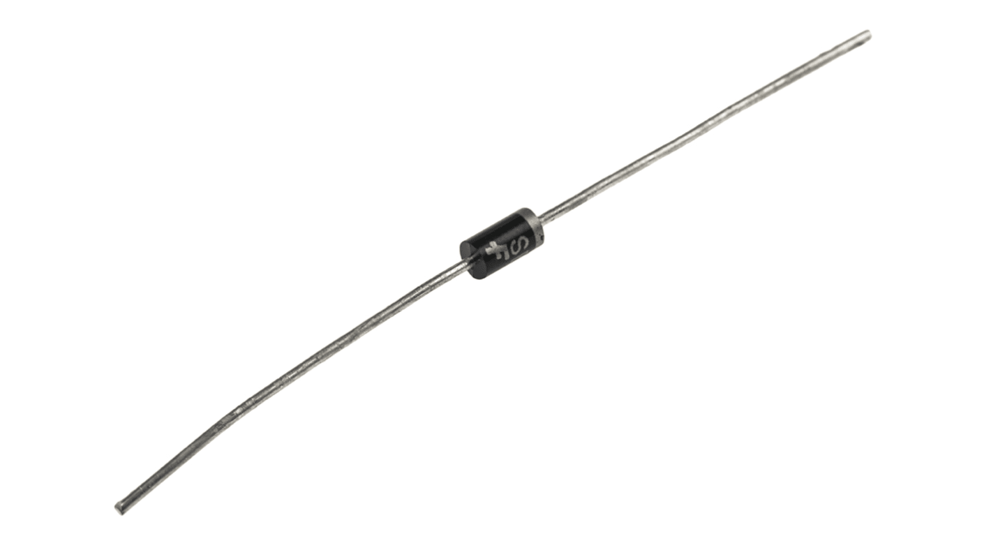 onsemi 40V 1A, Schottky Diode, 2-Pin DO-41 SB140