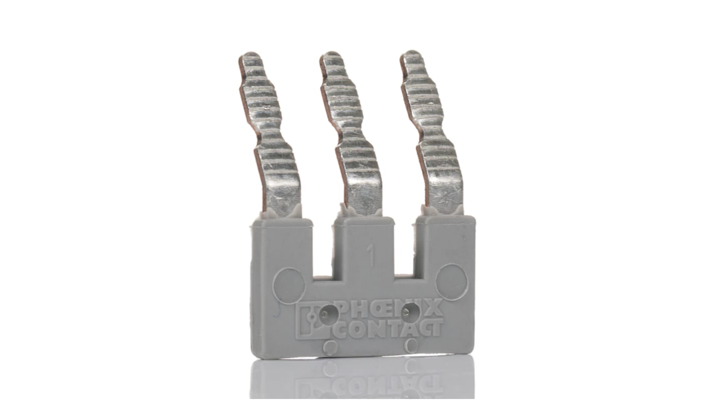 Barra de jumpers Phoenix Contact serie EB3- 6, para usar con Borne modular