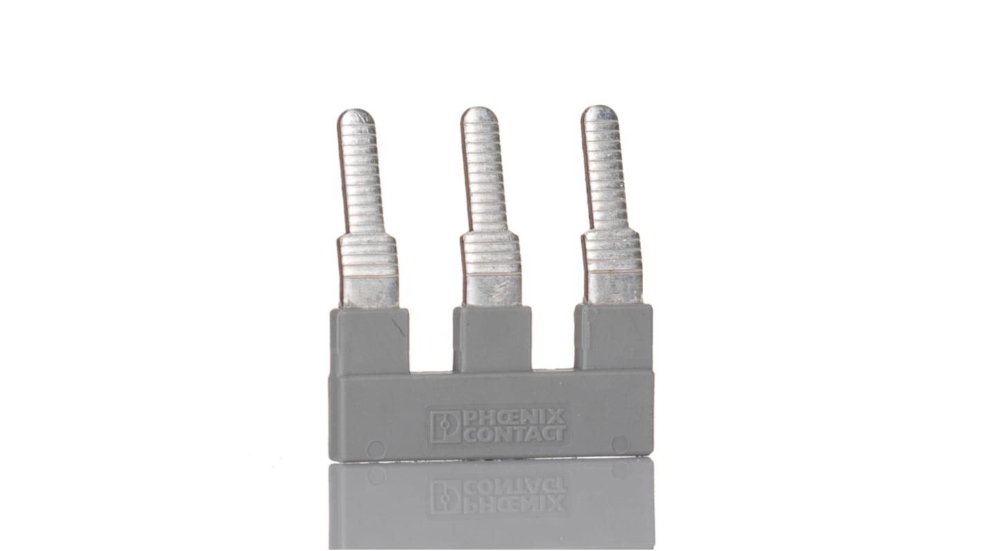 Barra de jumpers Phoenix Contact serie EB3-10, para usar con Borne modular