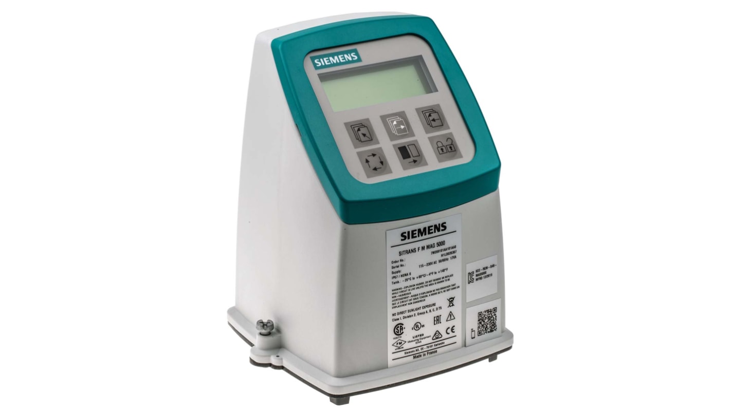 Emetteur Siemens SITRANS F M à utiliser avec MAG 1100, MAG 3100 P, MAG 5100 W