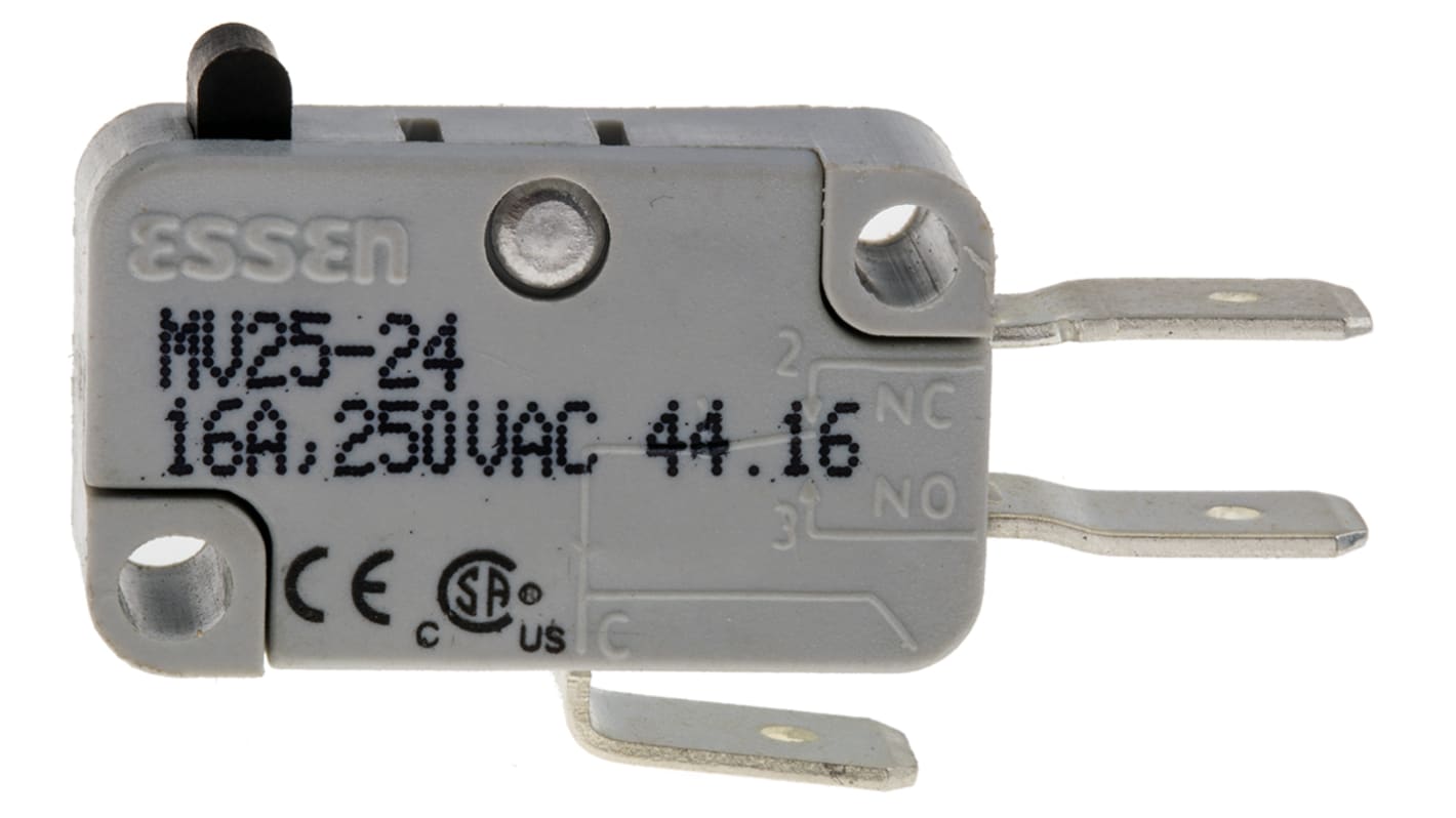 Microinterruptor, Émbolo SP-CO 16 A a 250 V ac