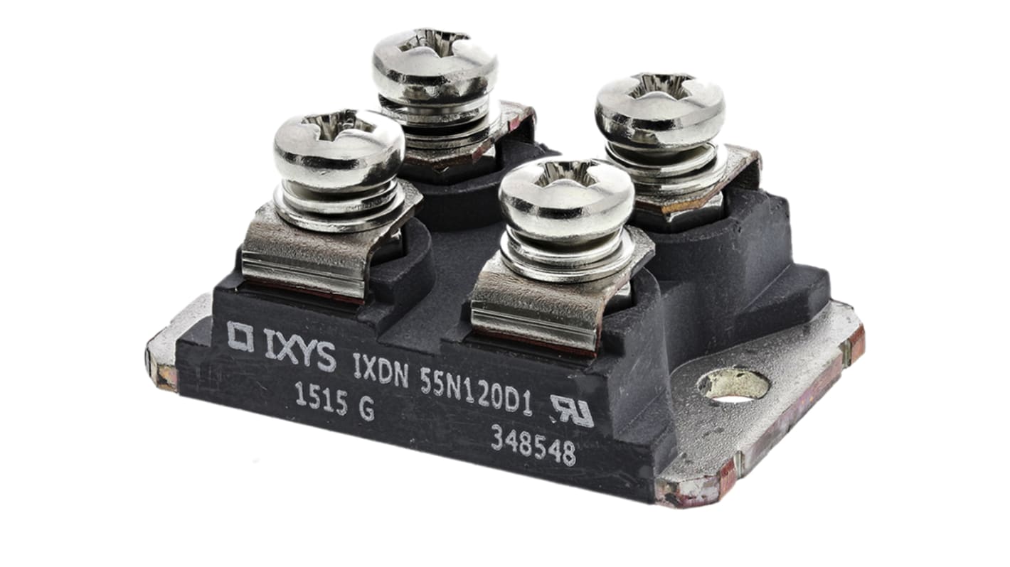 IGBT IXYS, VCE 1200 V, IC 100 A, canale N, SOT-227B