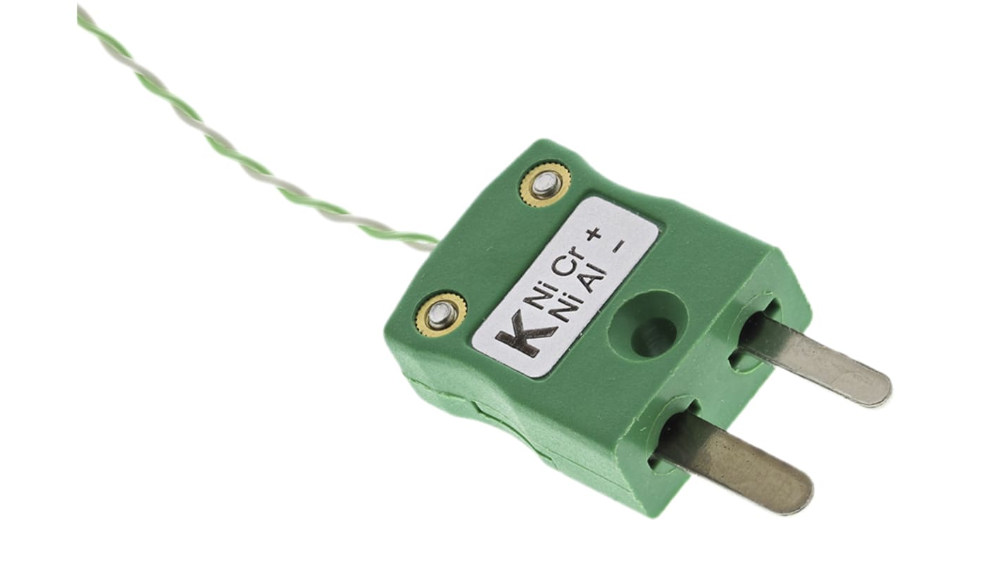 RS PRO Type K Exposed Junction Thermocouple 10m Length, 1/0.315mm Diameter, -75°C → +250°C