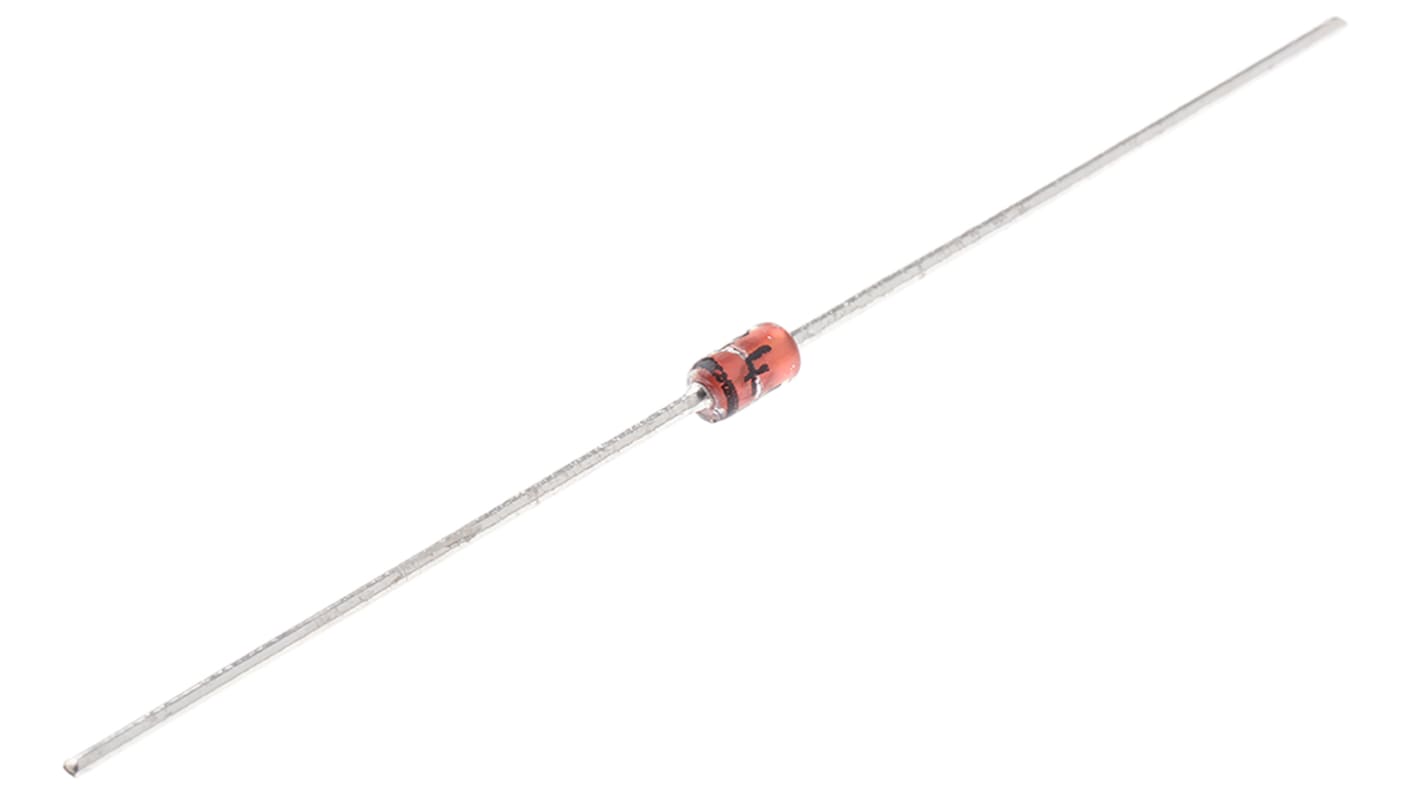 onsemi, 3.3V Zener Diode 5% 1 W Through Hole 2-Pin DO-41