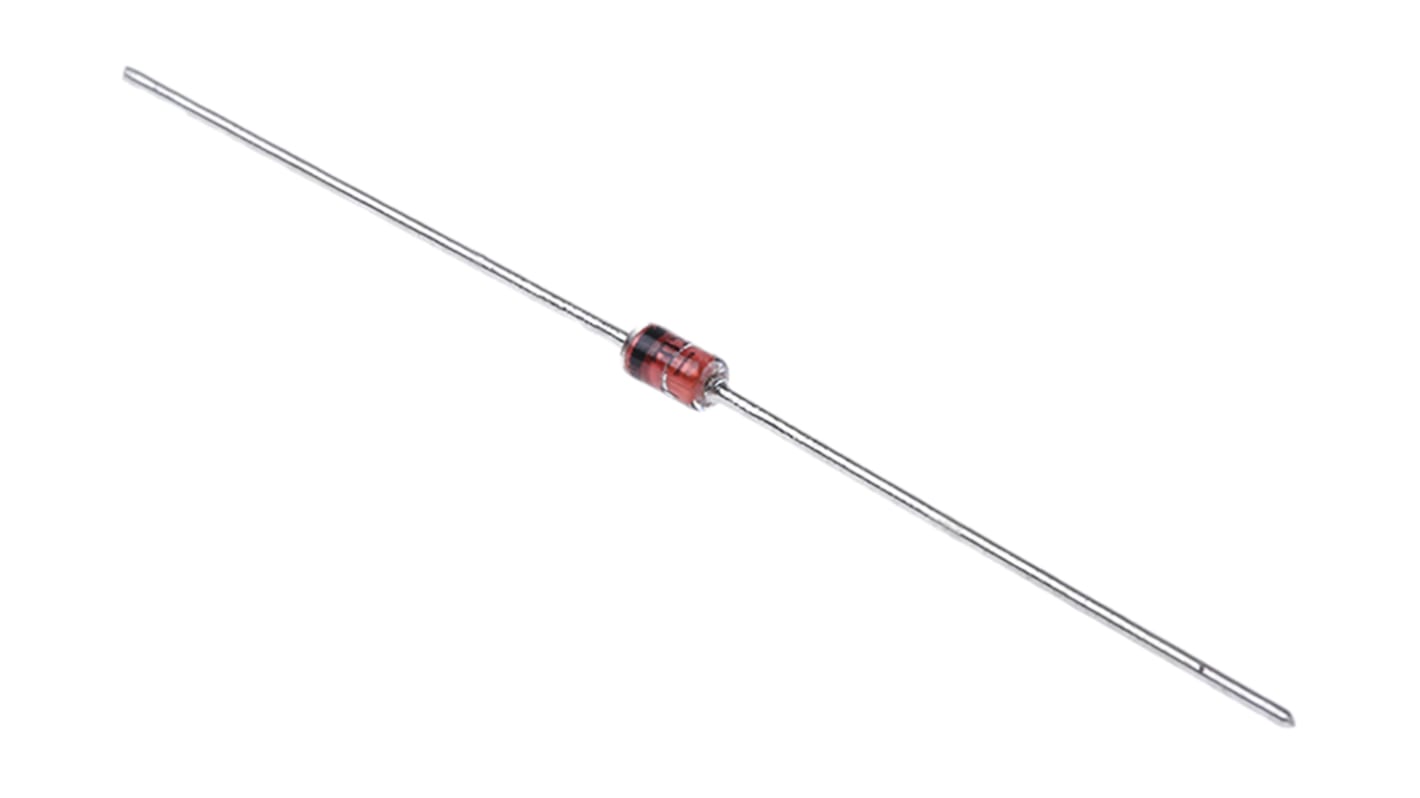 onsemi, 15V Zener Diode 5% 1 W Through Hole 2-Pin DO-41