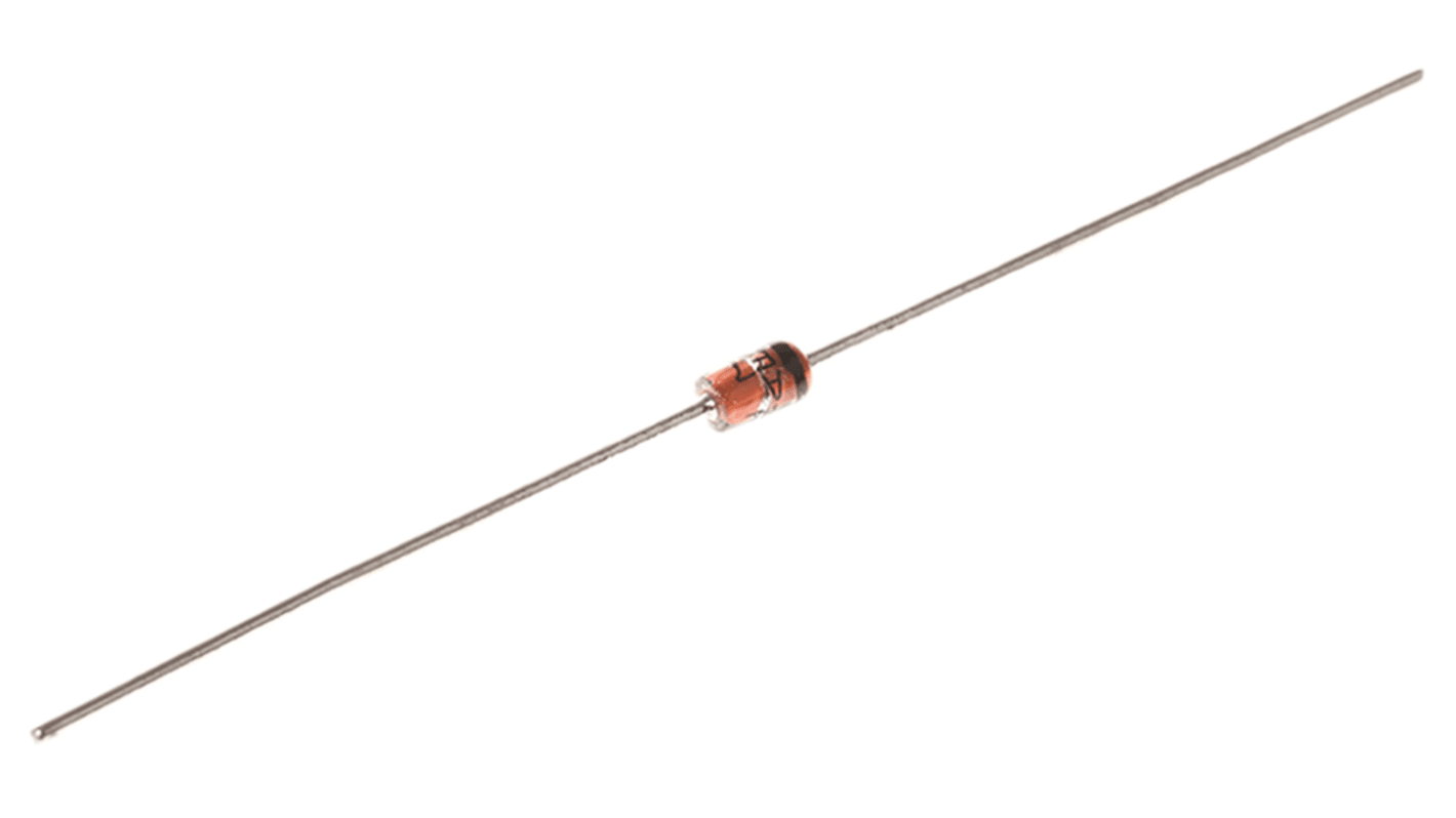 onsemi, 12V Zener Diode 5% 1 W Through Hole 2-Pin DO-41