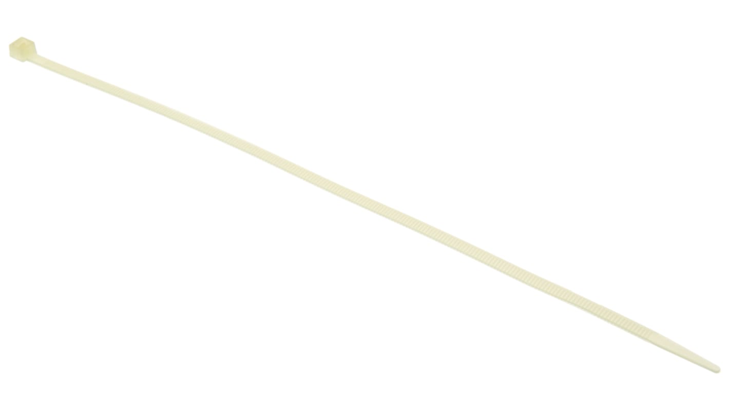 Phoenix Contact Cable Tie, 290mm x 4.8 mm, Natural Nylon, Pk-100