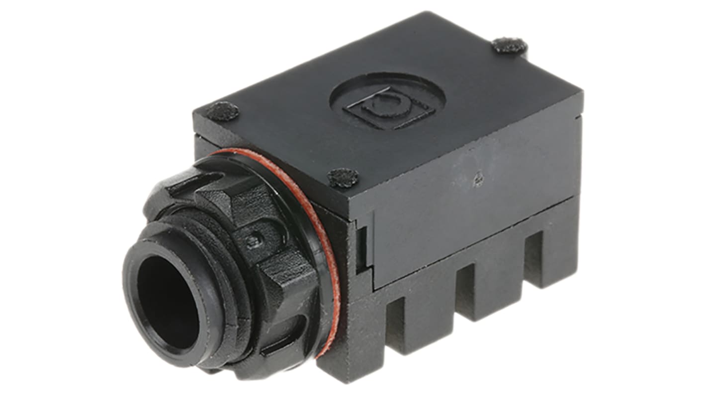 RS PRO Klinken-Buchse 6,35 mm Gerade, 3-polig Stereo, PCB Lötanschluss