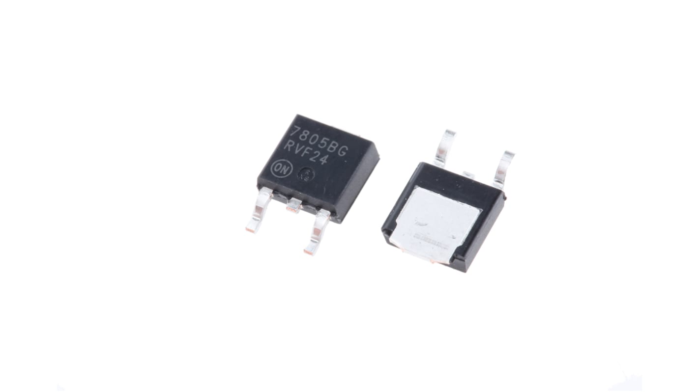 onsemi MC7805BDTG, 1 Linear Voltage, Voltage Regulator 2.2A, 5 V 3-Pin, DPAK