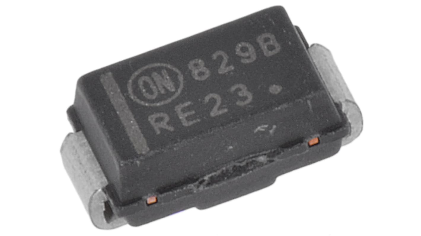 Diodo Zener onsemi, 15V, Montaggio superficiale, 500 mW, SMA