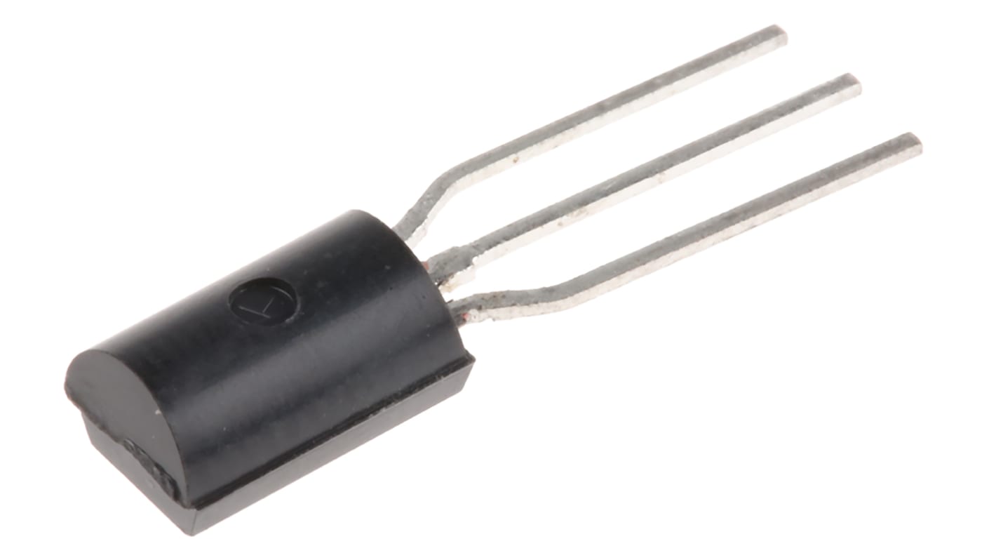 Transistor, NPN Simple, 1 A, 160 V, TO-92, 3 broches