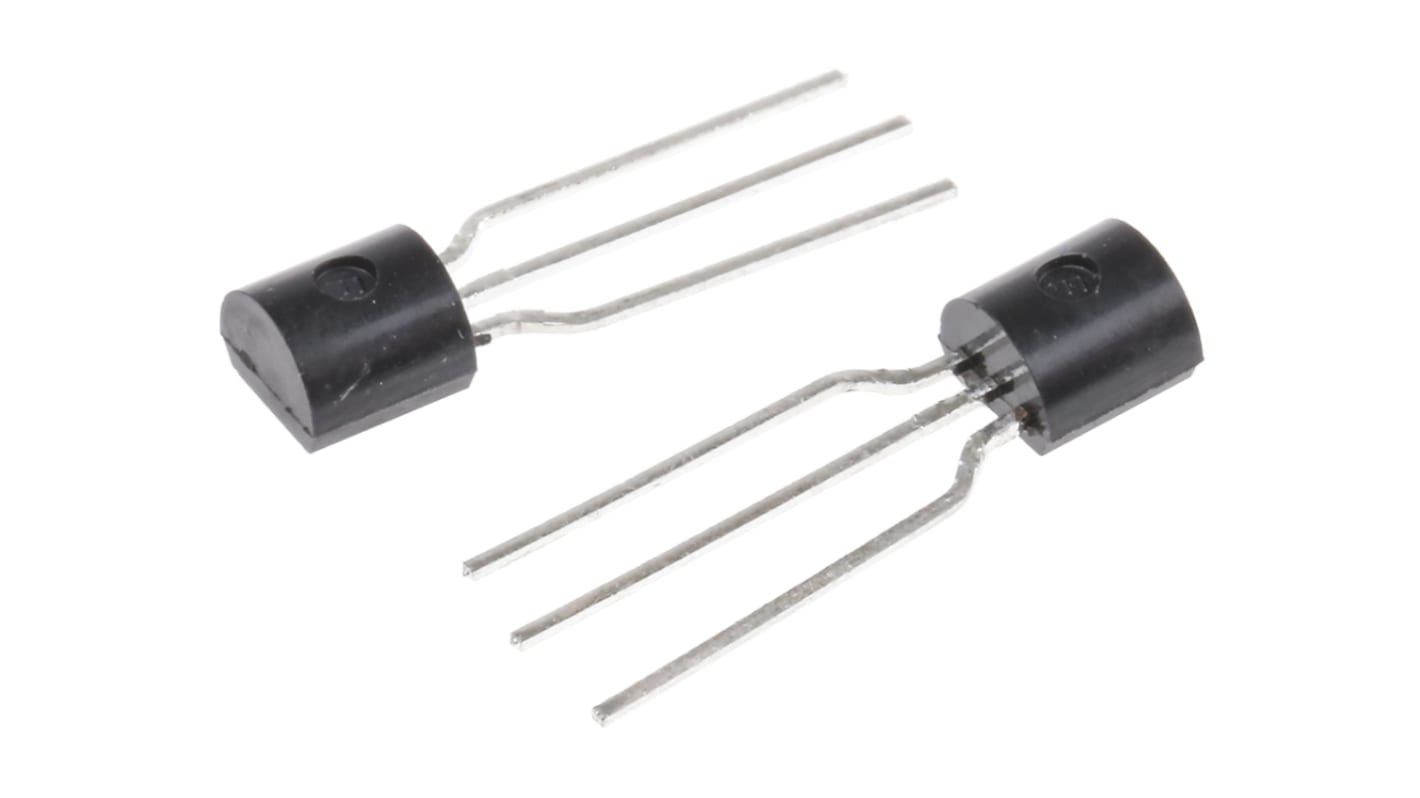 ON Semiconductor, 1.2 → 37 V Linear Voltage Regulator, 200mA, 1-Channel, Adjustable 3-Pin, TO-92 LM317LZX