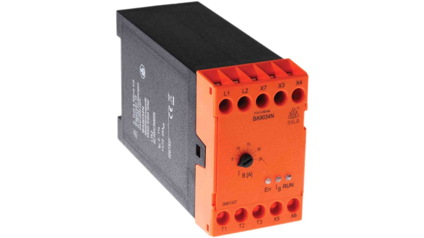 BA9034N 25A AC50/60Hz 400V 211s Dold 3 Phase Brake Module, 2 kW, 7.5