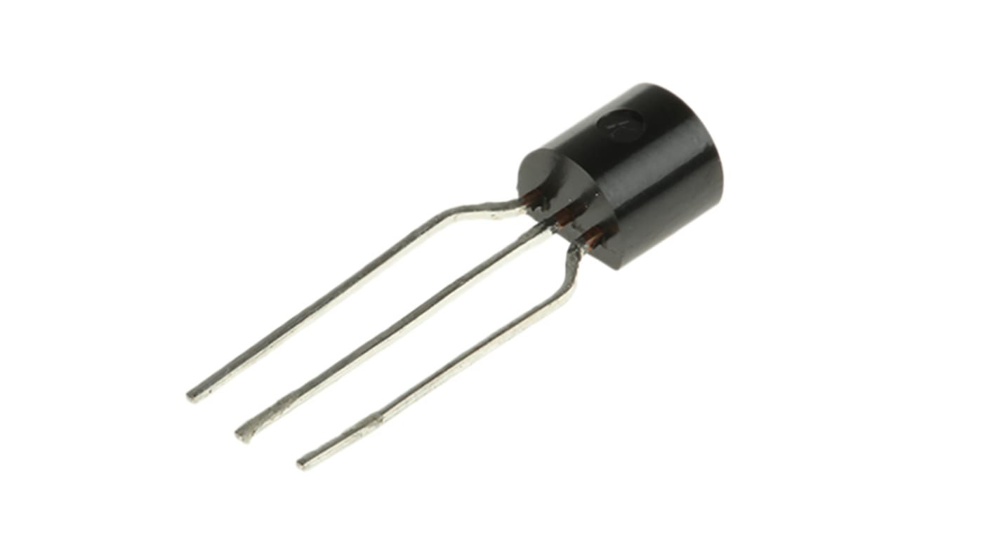 Transistor NPN onsemi, 3 Pin, TO-92, 500 mA, 80 V, , Montaggio su foro