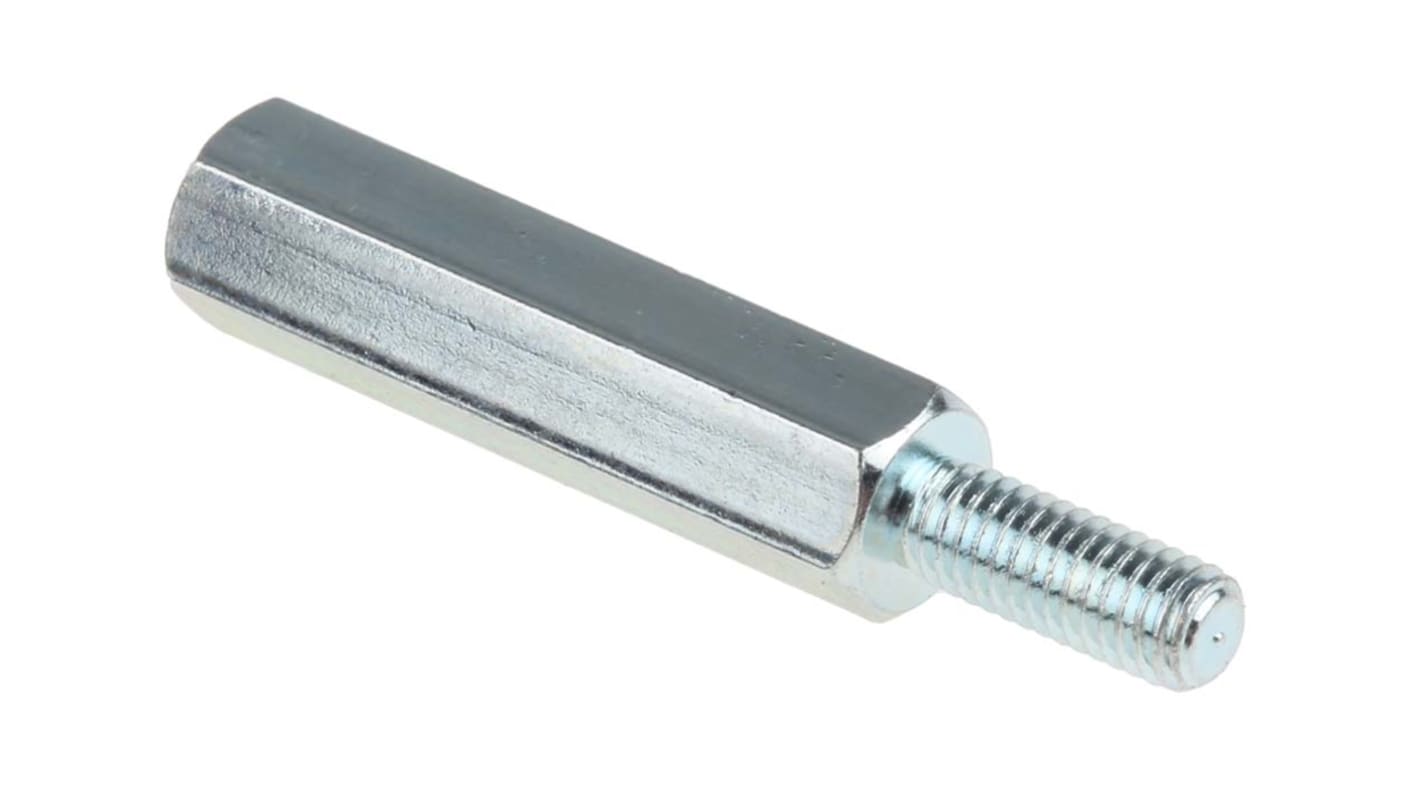 Entretoise filetée RS PRO, longueur 5mm, Mâle / Femelle, M3 x M3