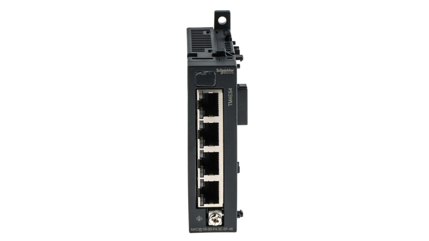 Schneider Electric PLC-Erweiterungsmodul für Modicon M241 Ethernet Unmanaged Switch, 90 x 25 x 90 mm