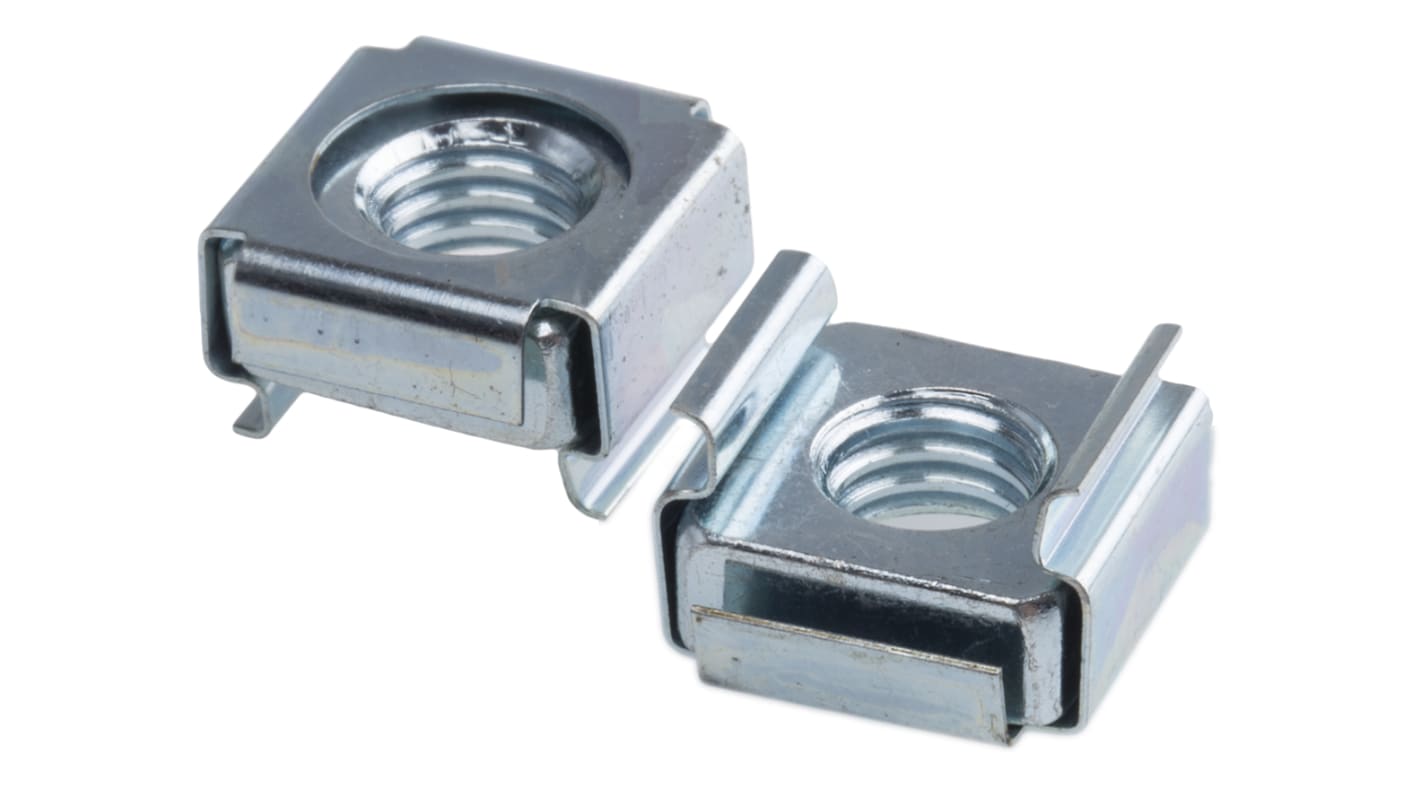 RS PRO Steel M8 Cage Nut